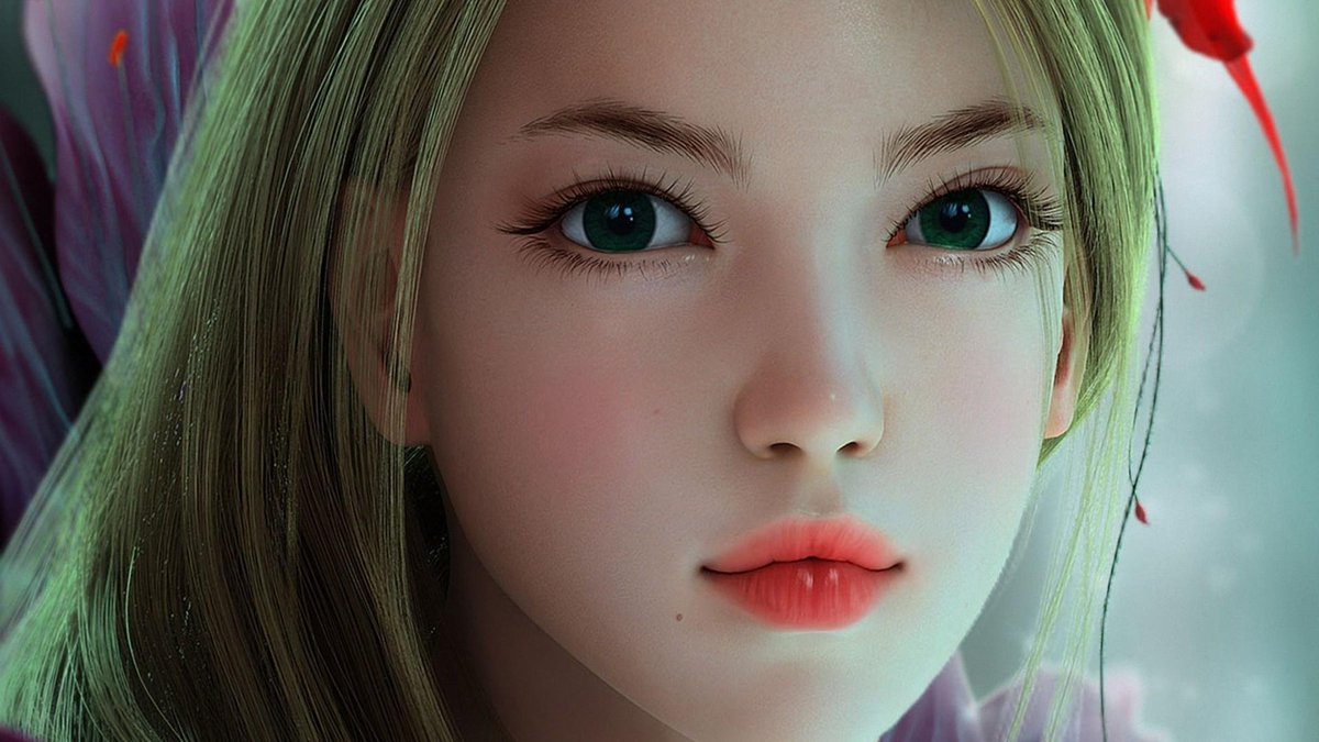 Girl Wallpaper 3d - HD Wallpaper 