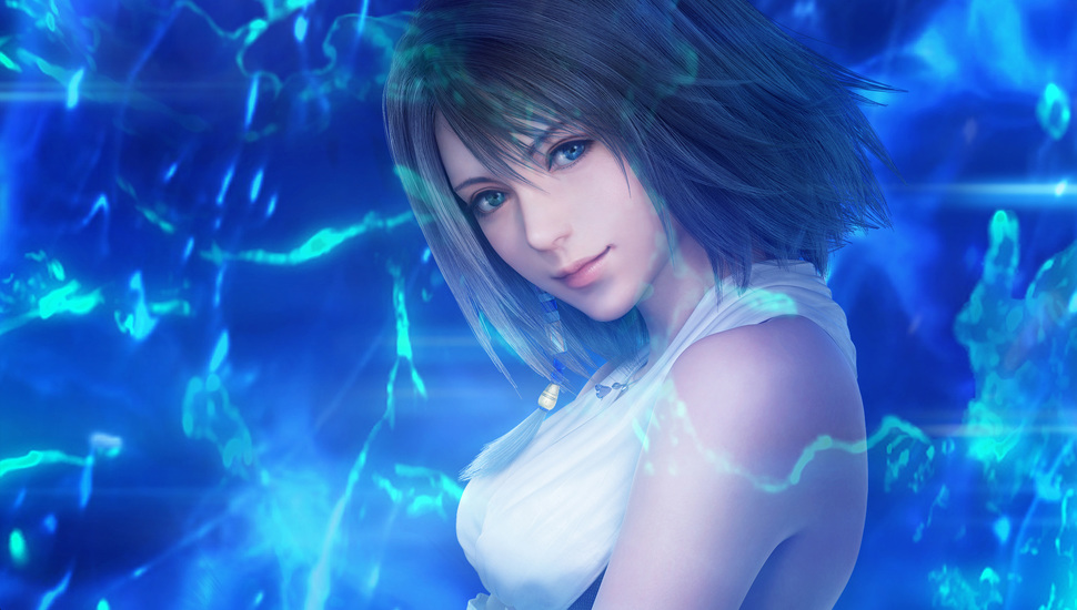 Face, Background, Final Fantasy, Girl Desktop Background - Yuna Ffx Hd Remaster - HD Wallpaper 