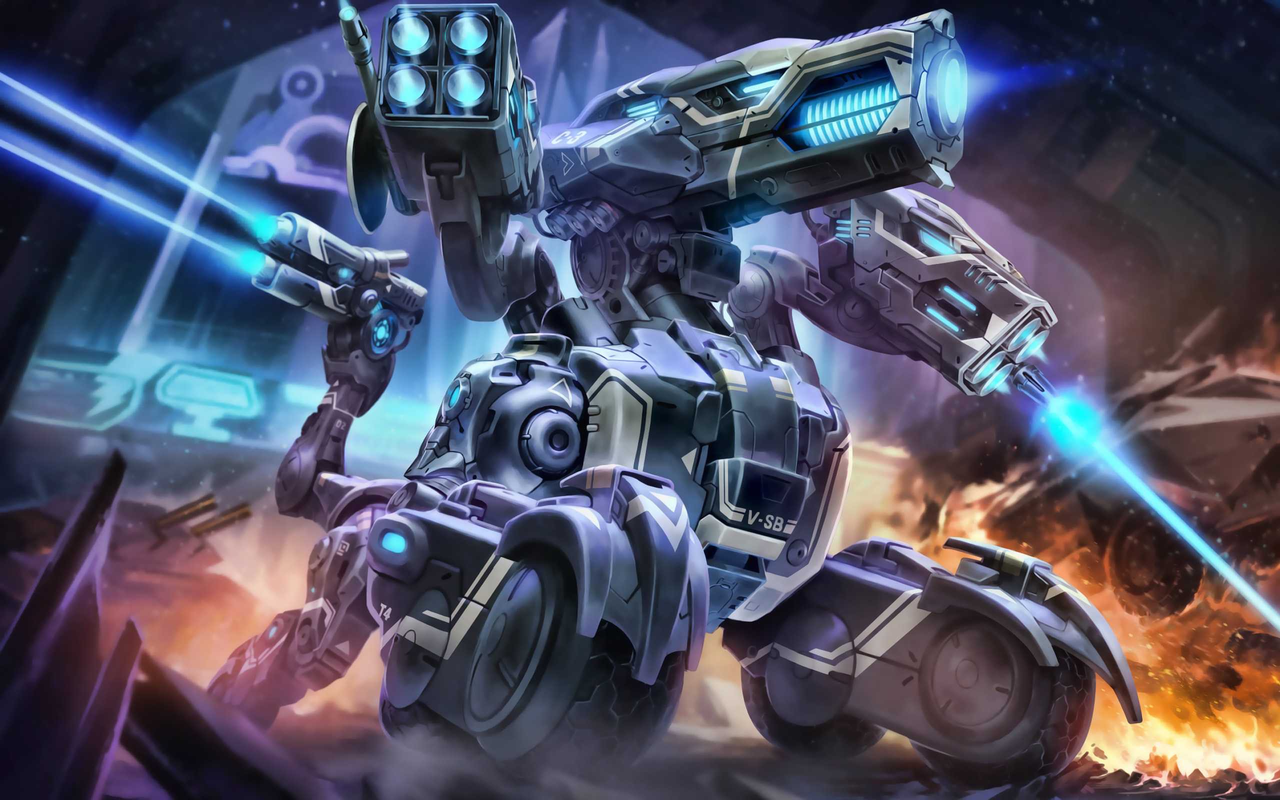 Cerberus, Robot, Smite God, 2019 Games, Battle, Smite, - Smite Battle Pass 3 - HD Wallpaper 