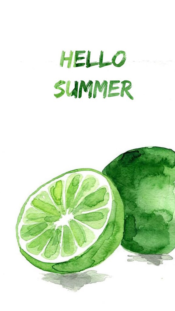 Green Lemon Watercolor Png - HD Wallpaper 