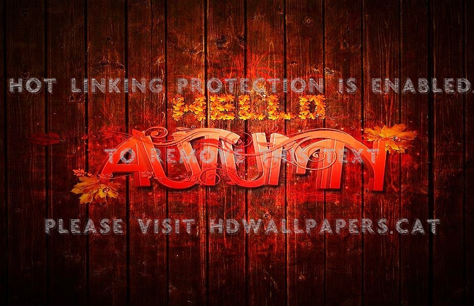 Hello Autumn September 23 Welcome Sign Wood - Resident Evil Degeneration - HD Wallpaper 