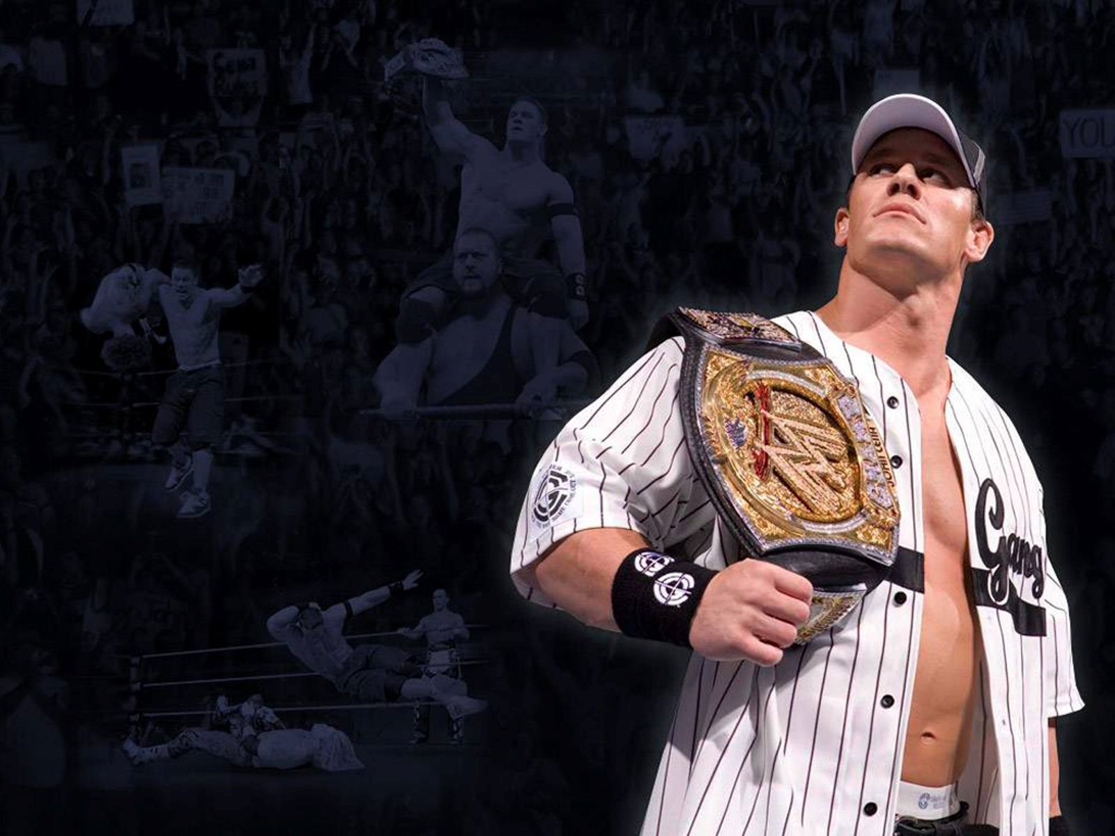 John Cena Clipart Computer - John Cena 2005 Wwe Champion - HD Wallpaper 