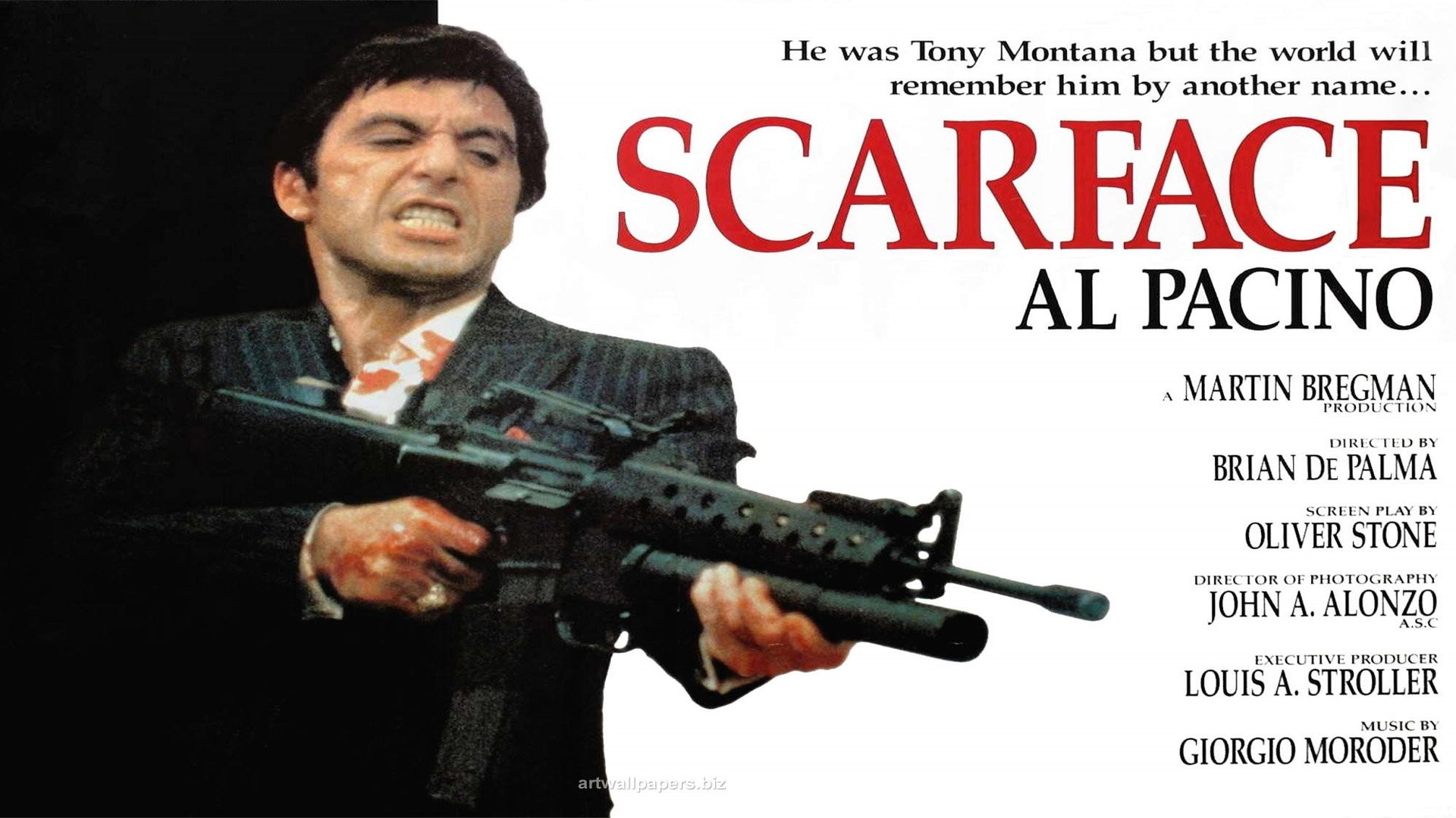 Al Capone Scarface Film - HD Wallpaper 