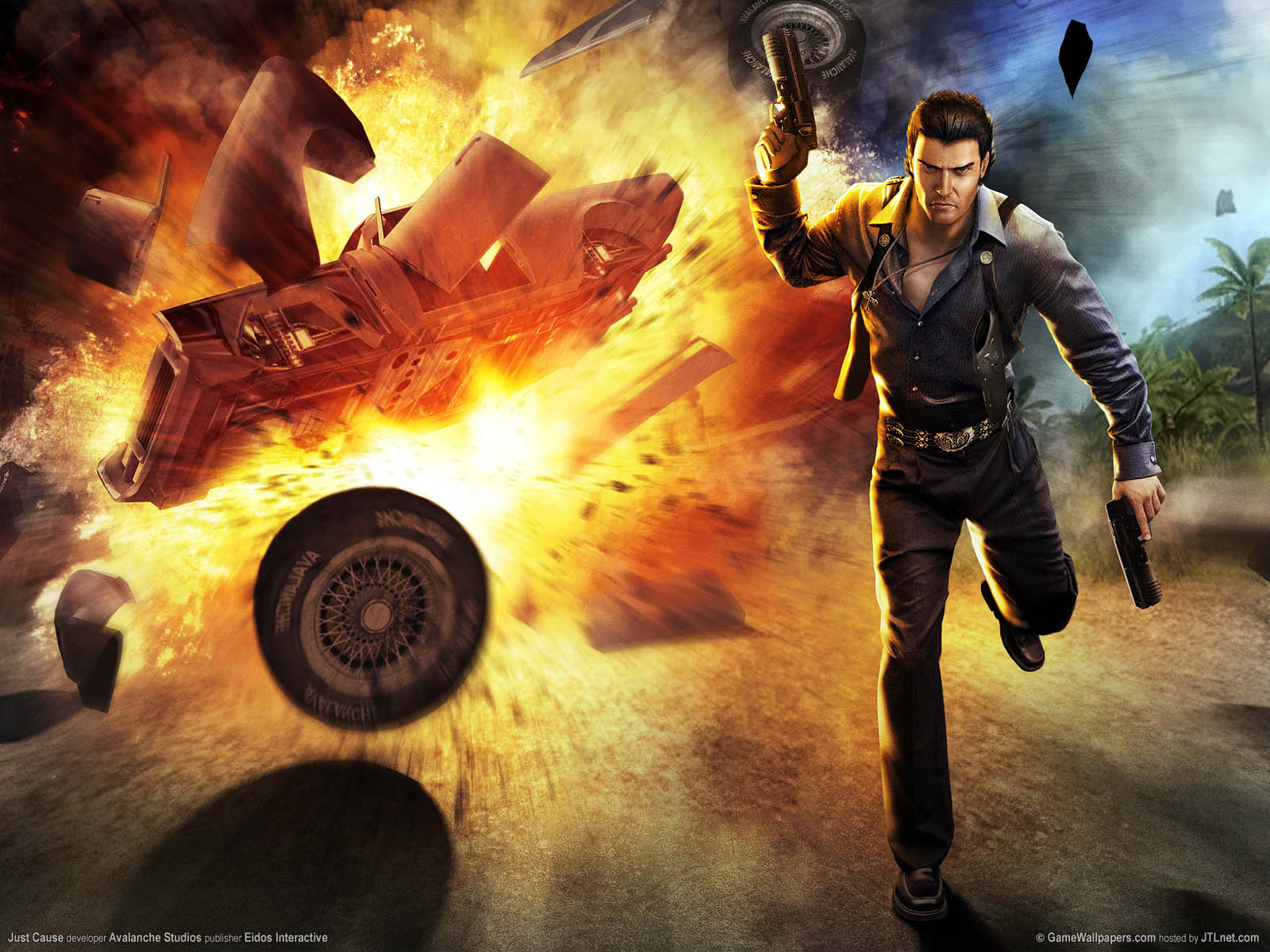 Just Cause Game - HD Wallpaper 