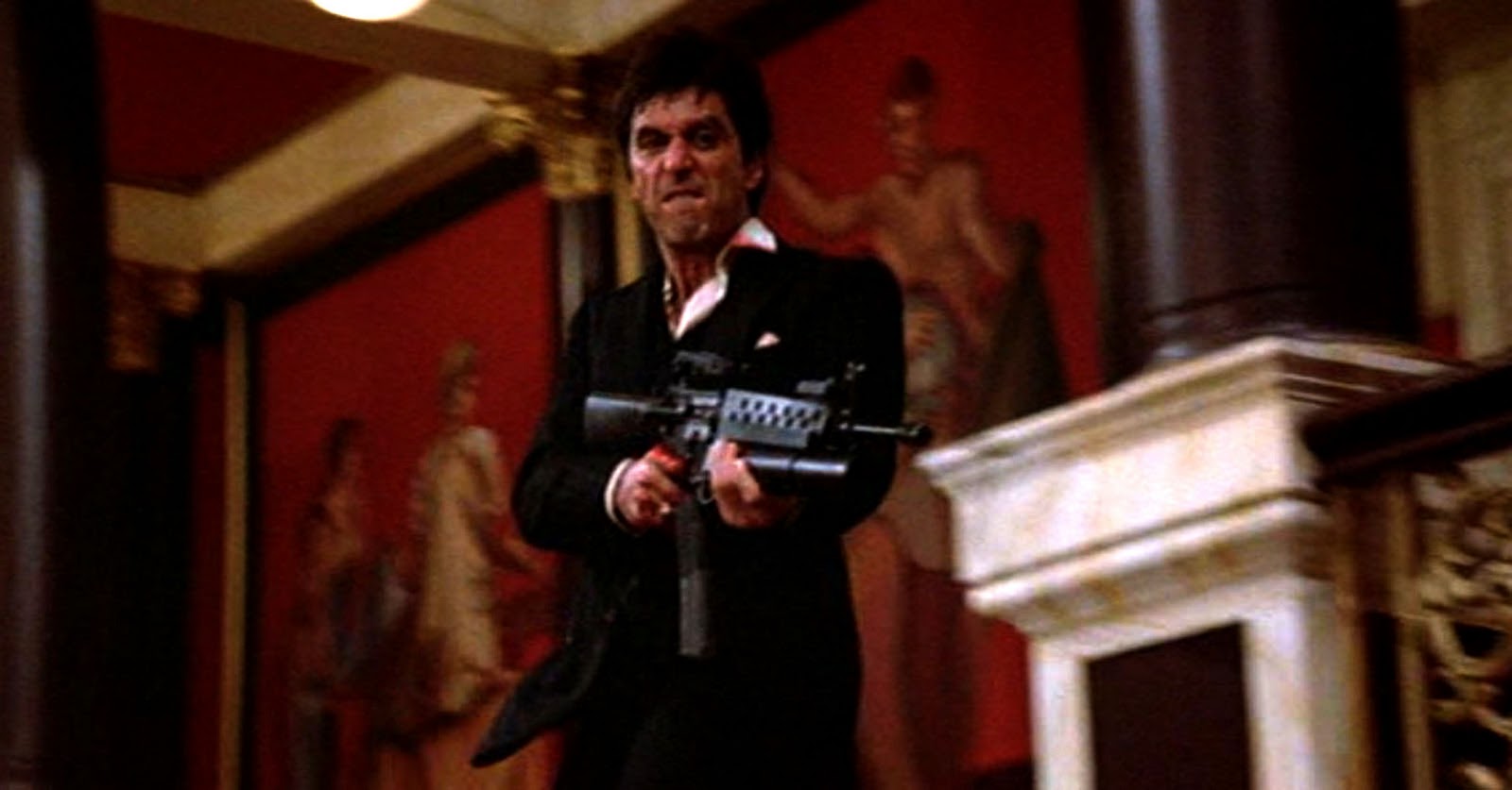 Al Pacino Burned Hand In Scarface - HD Wallpaper 