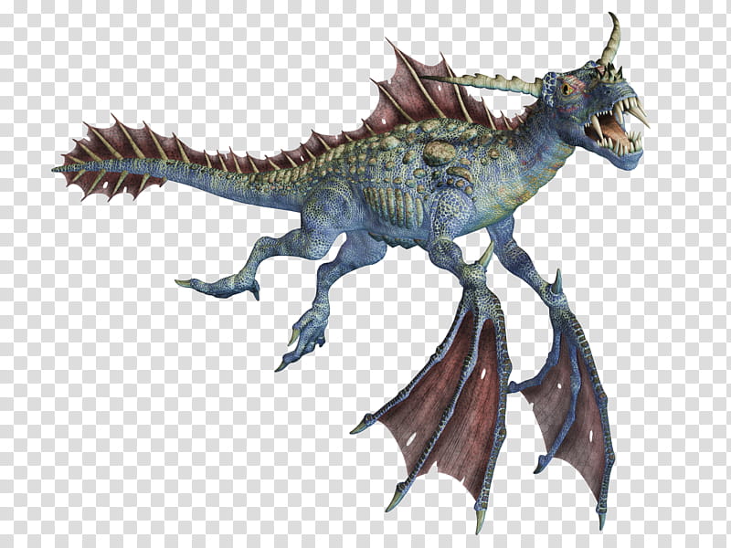 Water Dragon , Blue And Brown Dragon Character Transparent - Clip Art Movie Camera - HD Wallpaper 