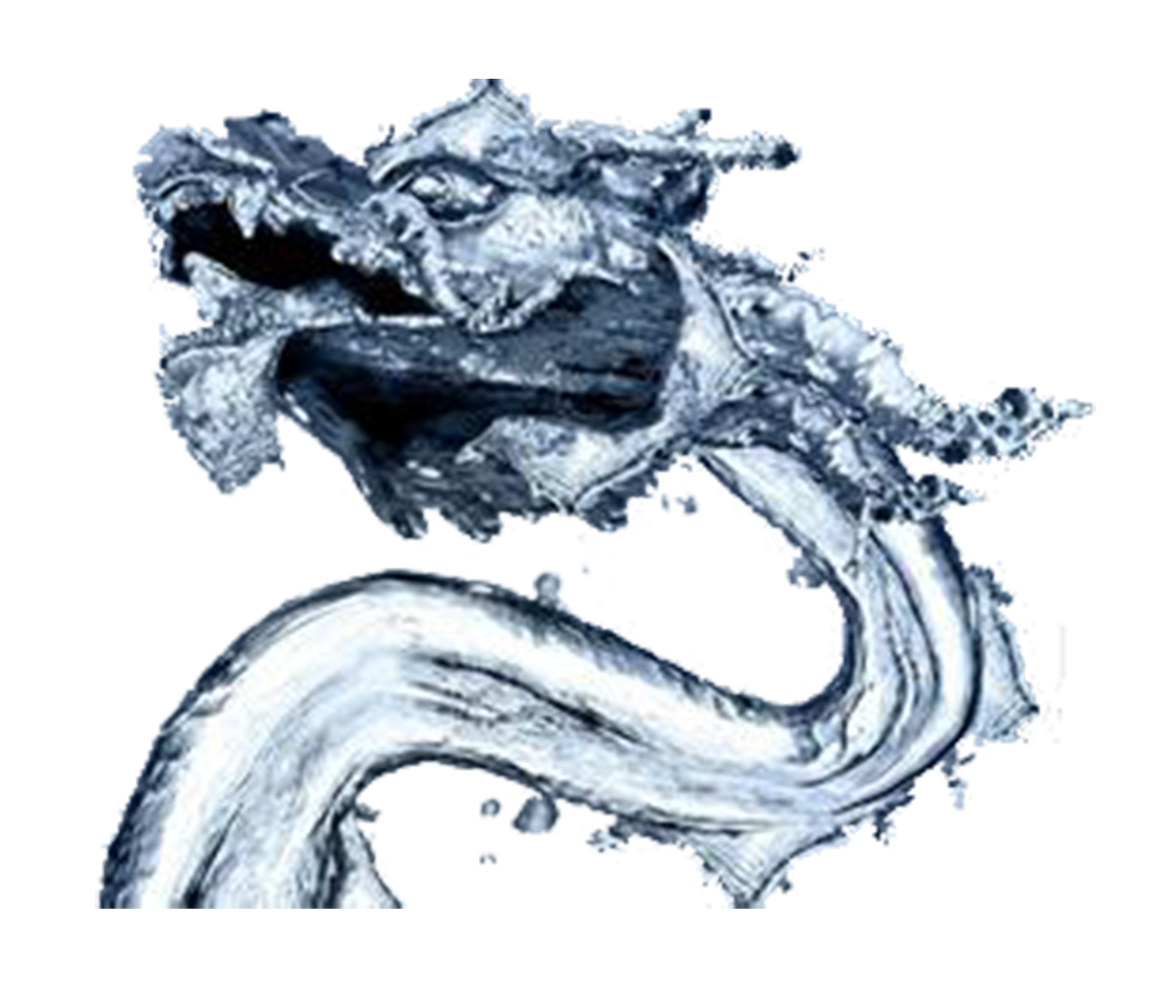 Drawing Trippy High Resolution - Water Dragon No Background - HD Wallpaper 