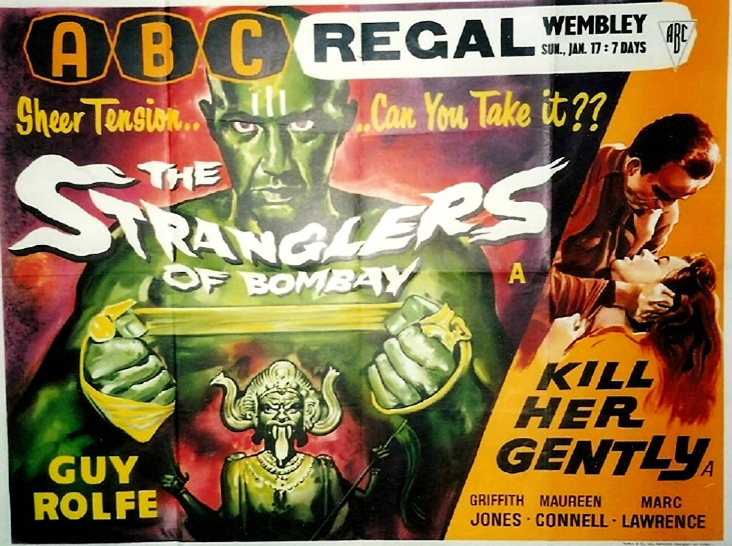 The Stranglers Of Bombay And Kill Her Gently Abc Double - Stranglers Of Bombay Poster - HD Wallpaper 
