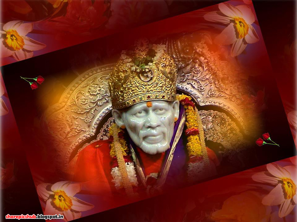 Full Hd Sai Baba - HD Wallpaper 