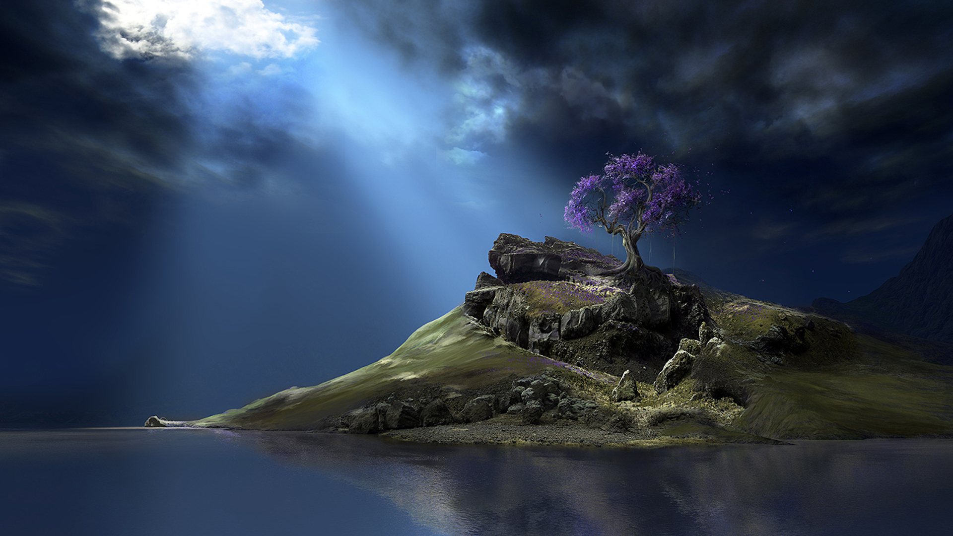 3d Amp Digital Art Landscape Hd Wallpapers And Backgrounds - Hd 3d Wallpaper Landscape - HD Wallpaper 