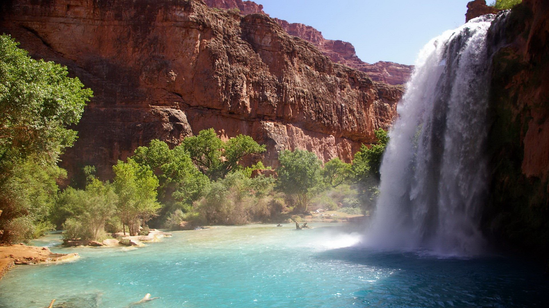 Havasu Falls Pictures - HD Wallpaper 