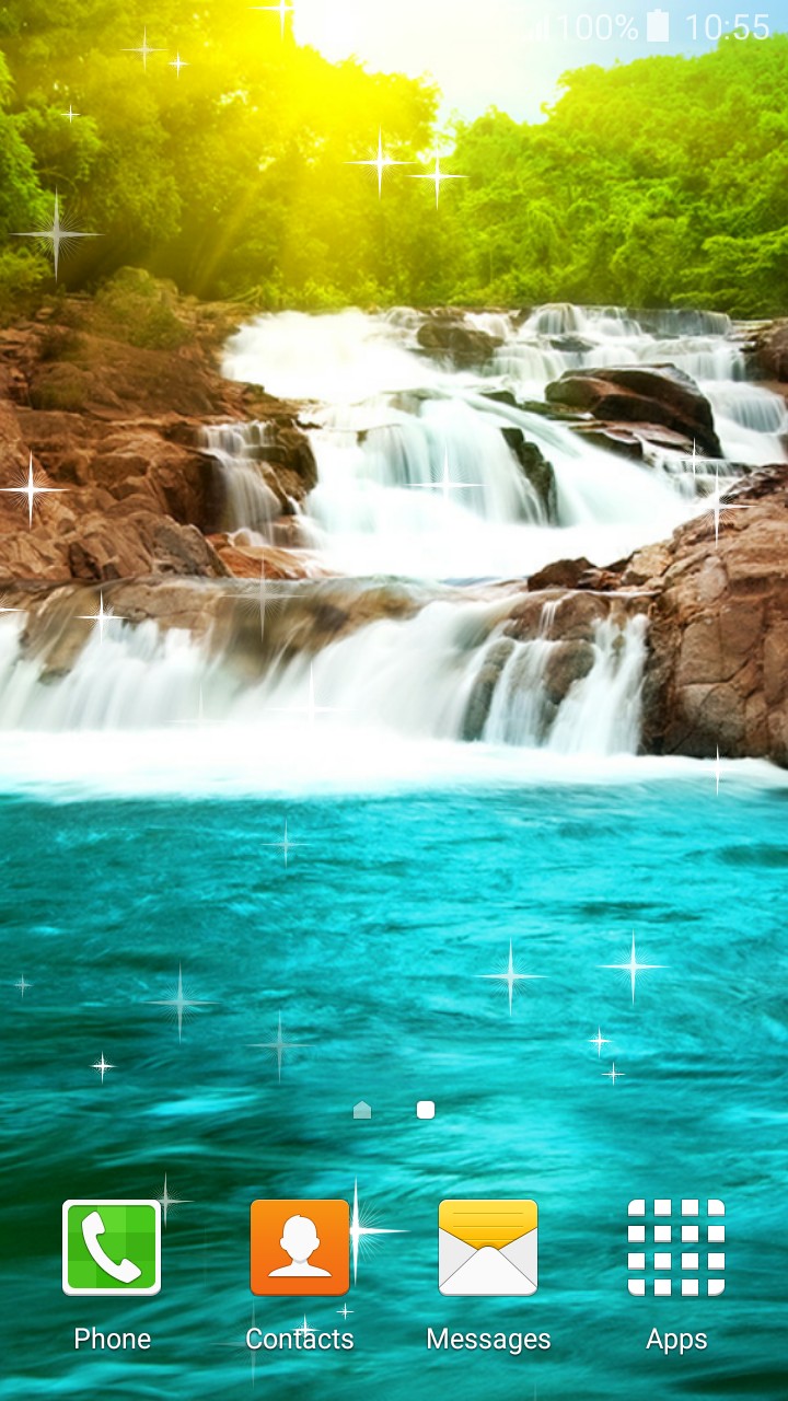 Waterfall Live Wallpapers - Cool Photographs Of Nature - HD Wallpaper 