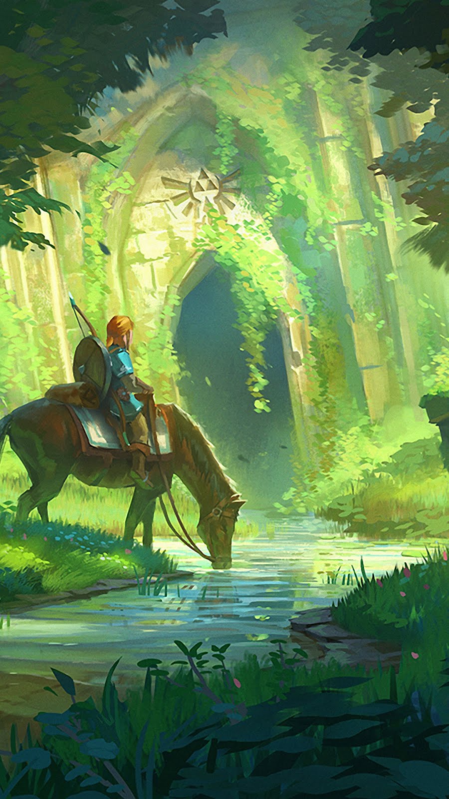 Zelda Phone Wallpaper - Zelda Botw Wallpaper Iphone - HD Wallpaper 