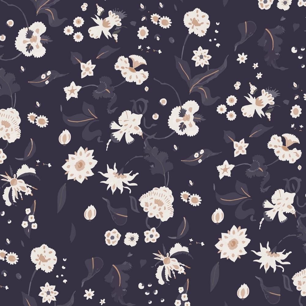 Mitchell Black Nomad Collection Floral Bliss - HD Wallpaper 