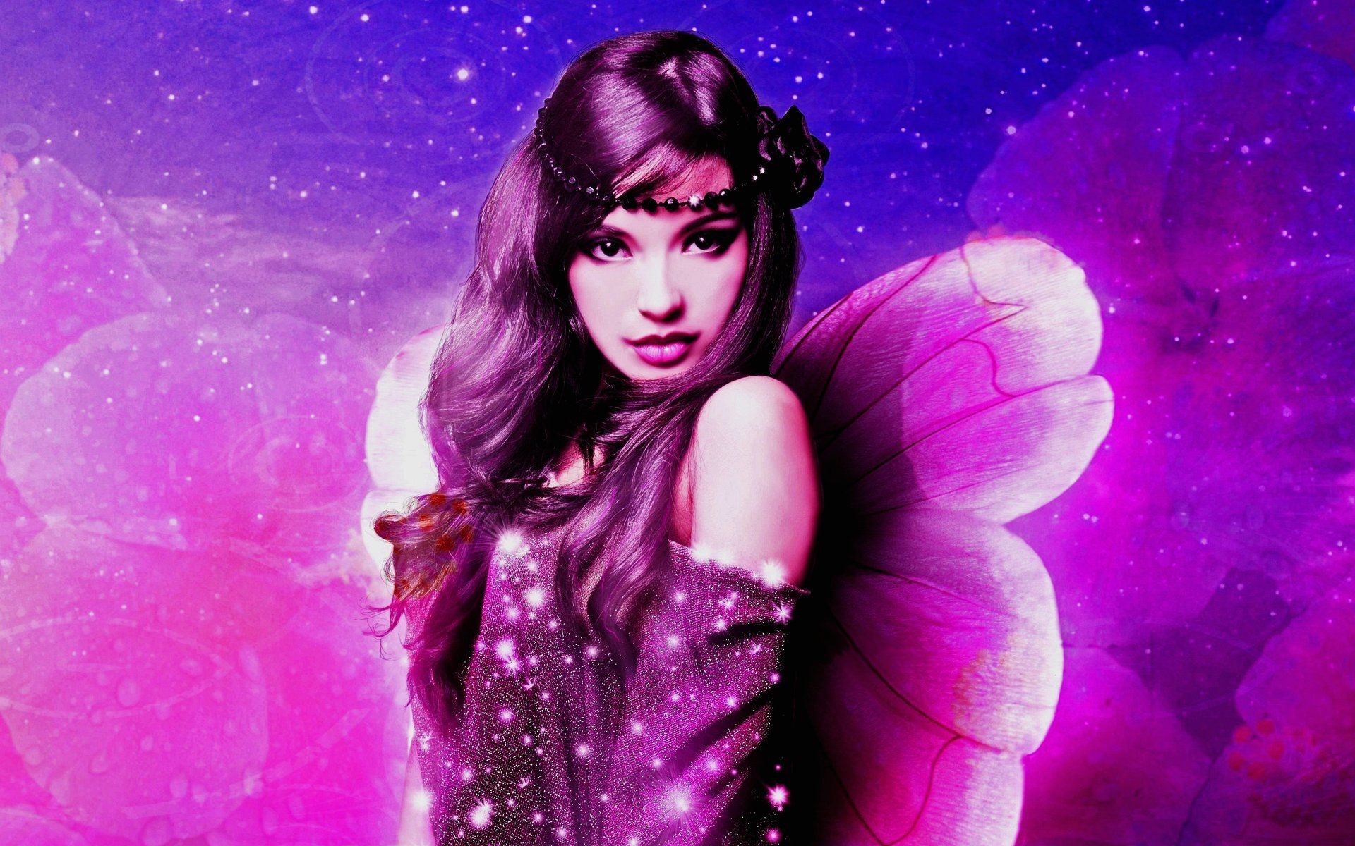 Wallpaper Beautiful Fairy - Hd Wallpaper Beautiful Fairy - HD Wallpaper 