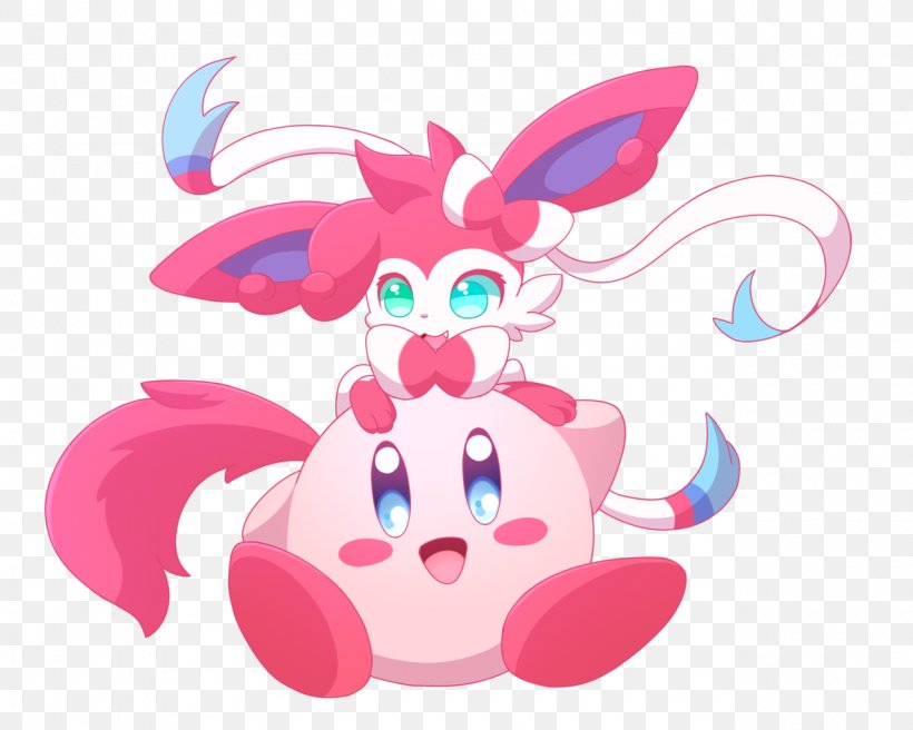 Easter Bunny Clip Art Illustration Product Desktop - Kirby Sylveon - HD Wallpaper 