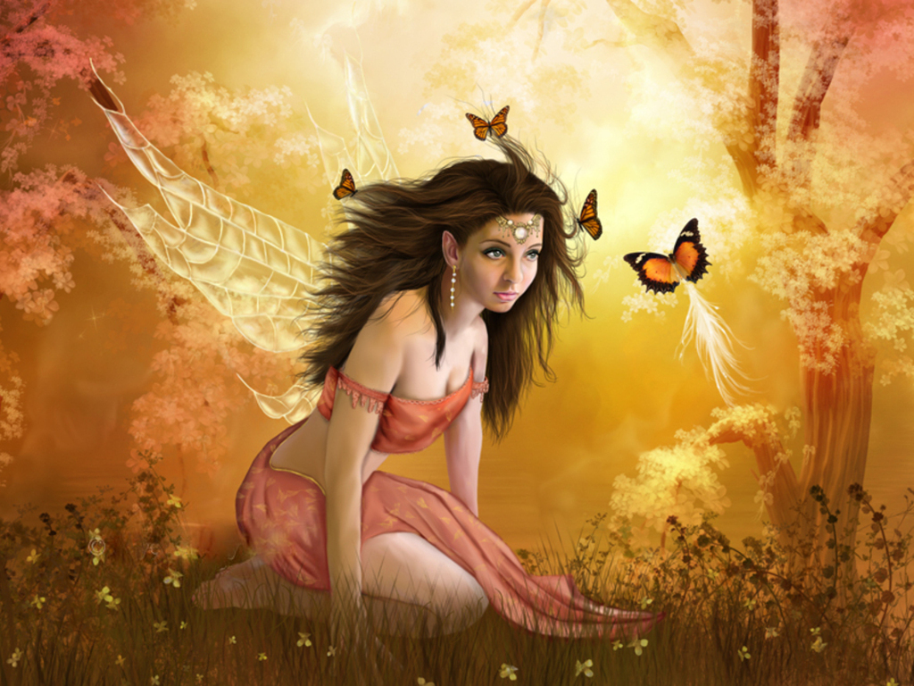 Hd Images Of Fairies - HD Wallpaper 