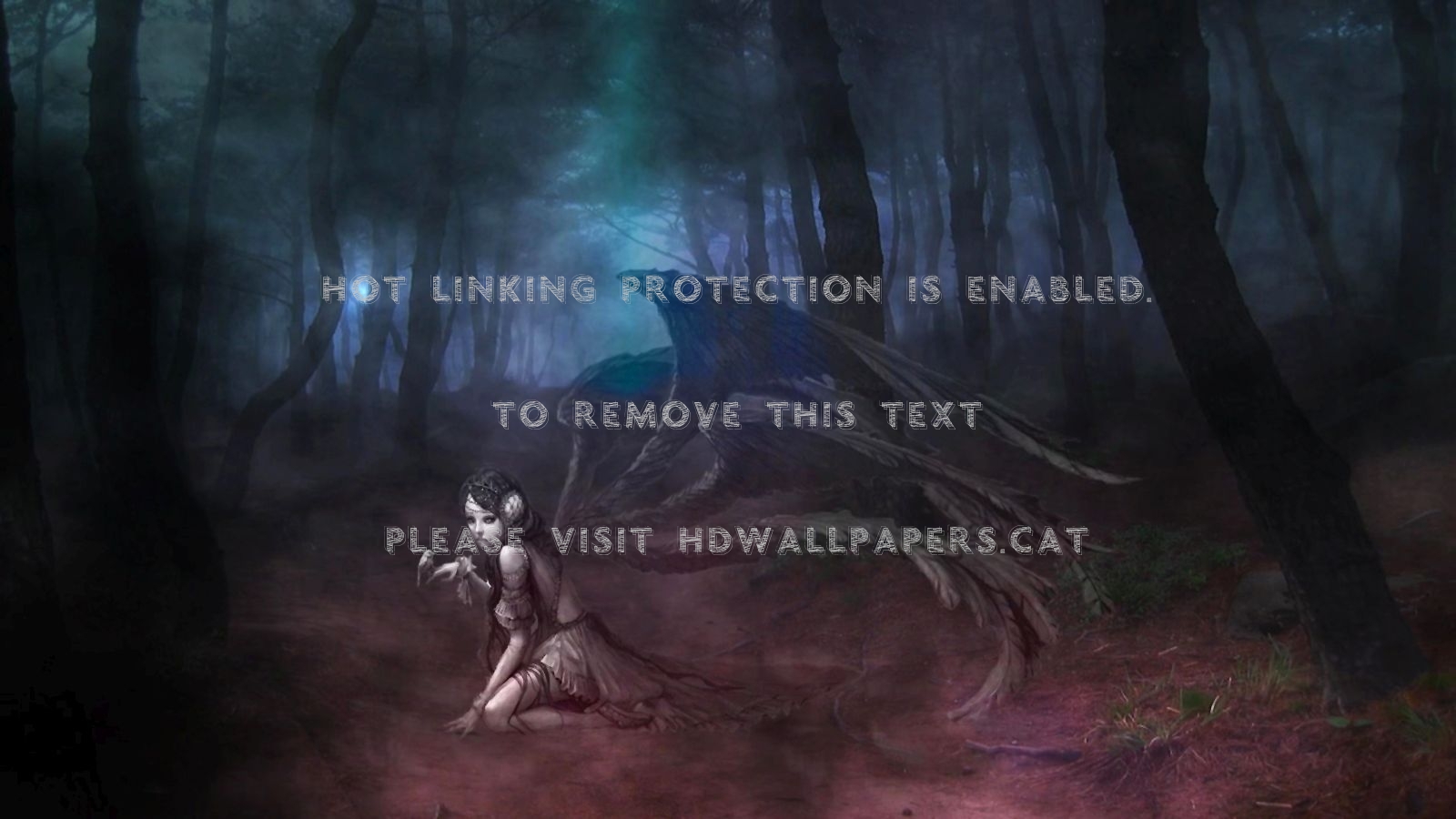 The Messenger Elemental Dark Fairy Angel - Darkness - HD Wallpaper 