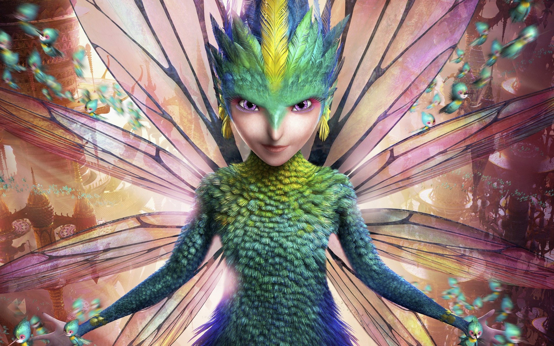 Movies Art Color Artistic Design Pattern - Tooth Fairy Rise Of The Guardian - HD Wallpaper 