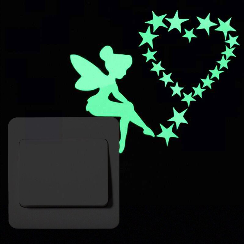 Tinkerbell Sticker Glow In The Dark - HD Wallpaper 