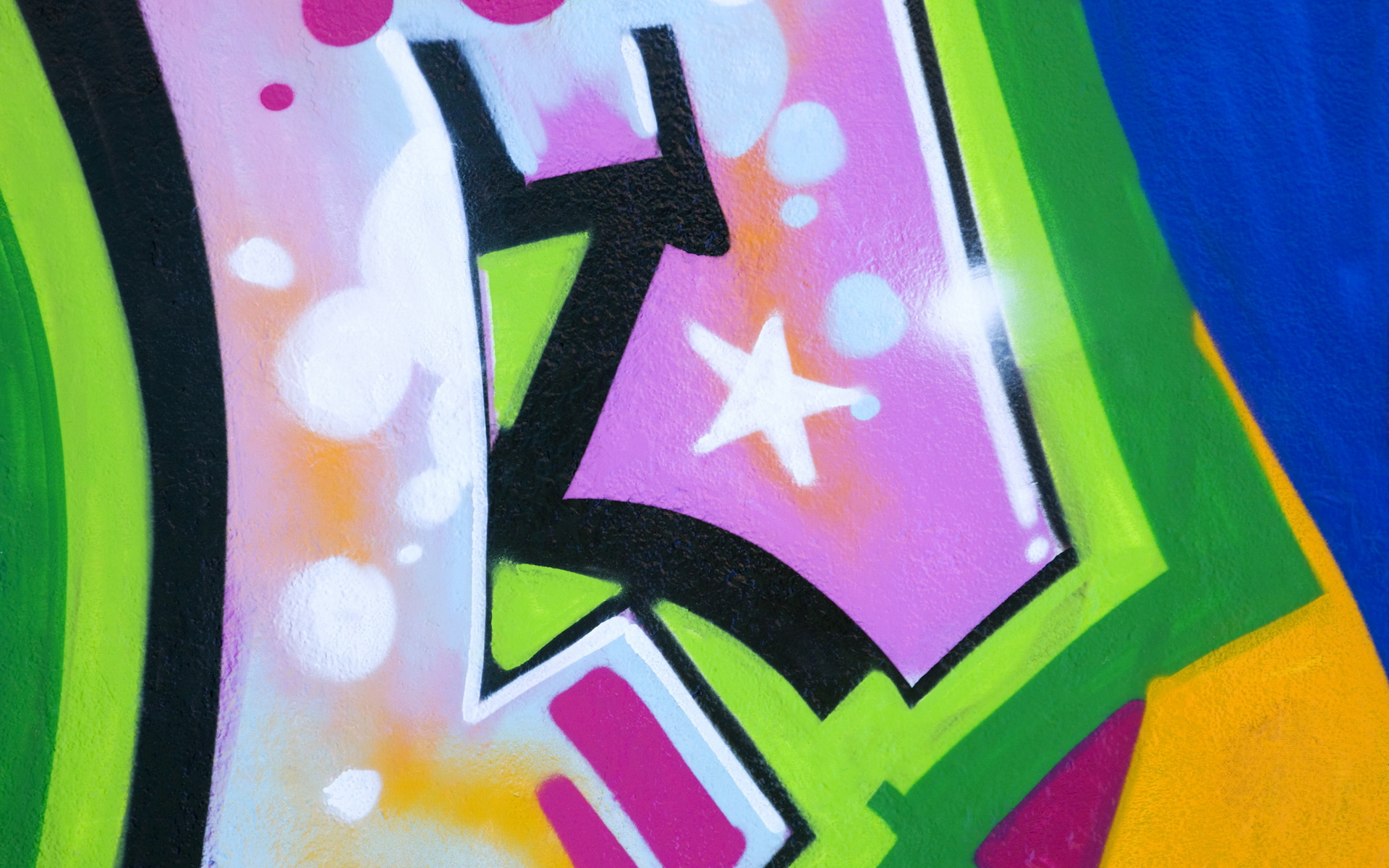 Graffiti Pink - HD Wallpaper 