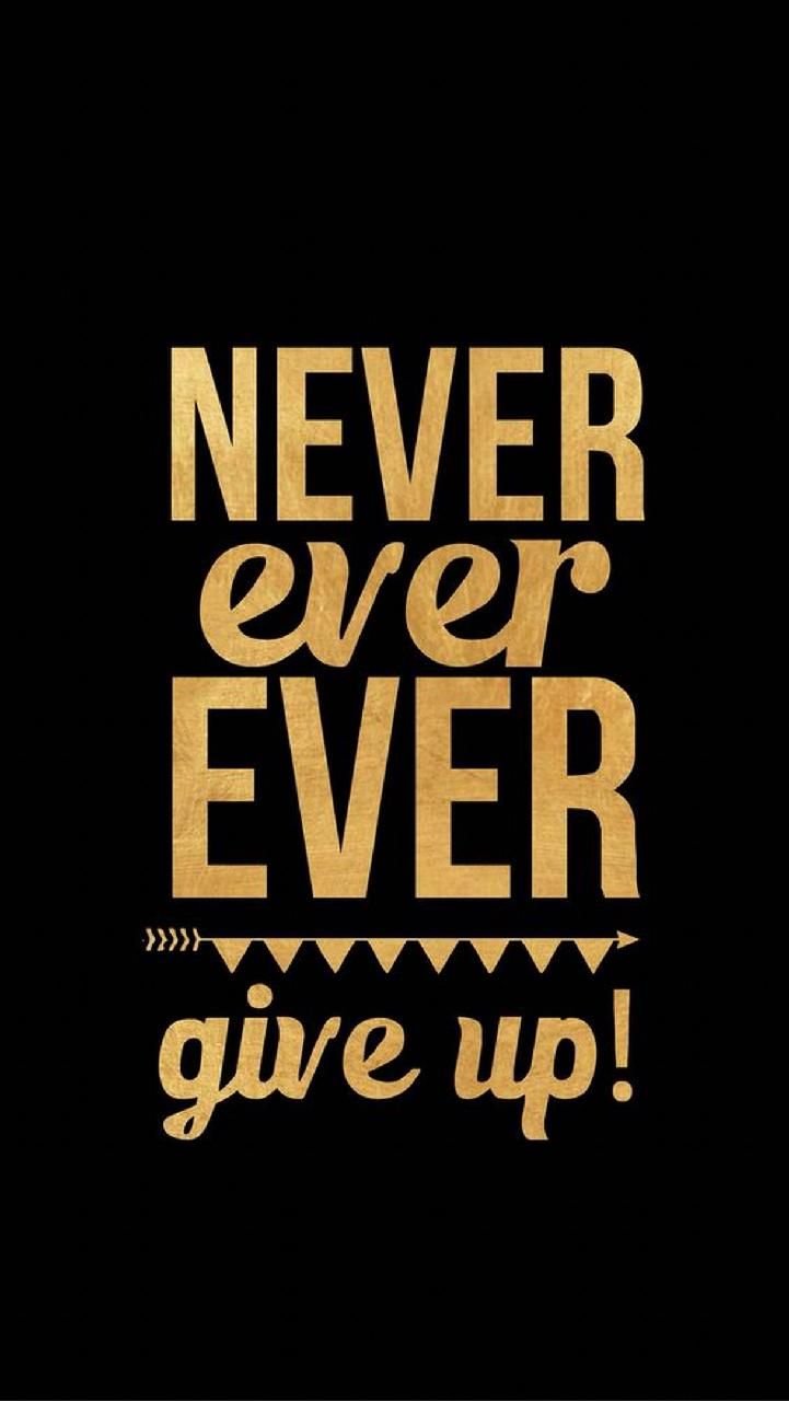 Never Give Up Dark - 721x1280 Wallpaper 