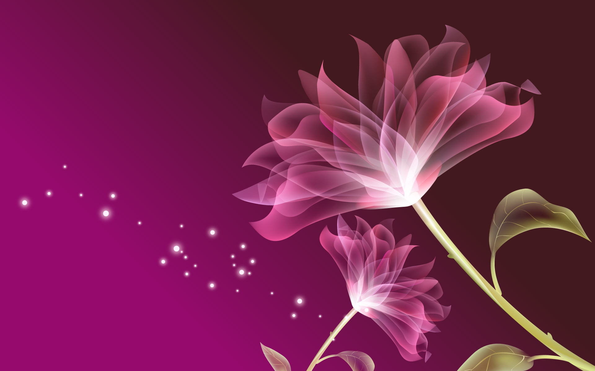 Flowers Wallpapers For Laptop - Abstract Images Of Flowers - HD Wallpaper 