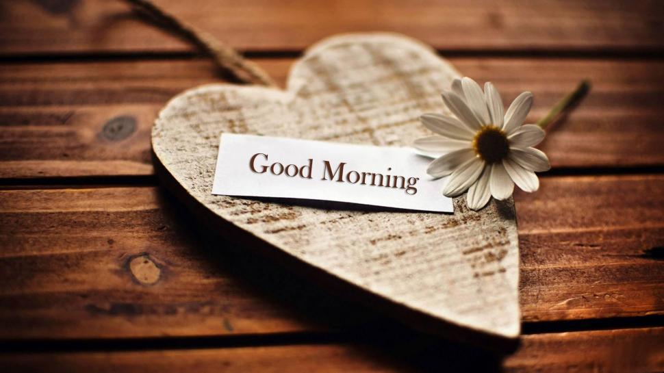 Love Good Morning Hearts Wallpaper,love Hd Wallpaper,good - Creative Good Morning Message - HD Wallpaper 