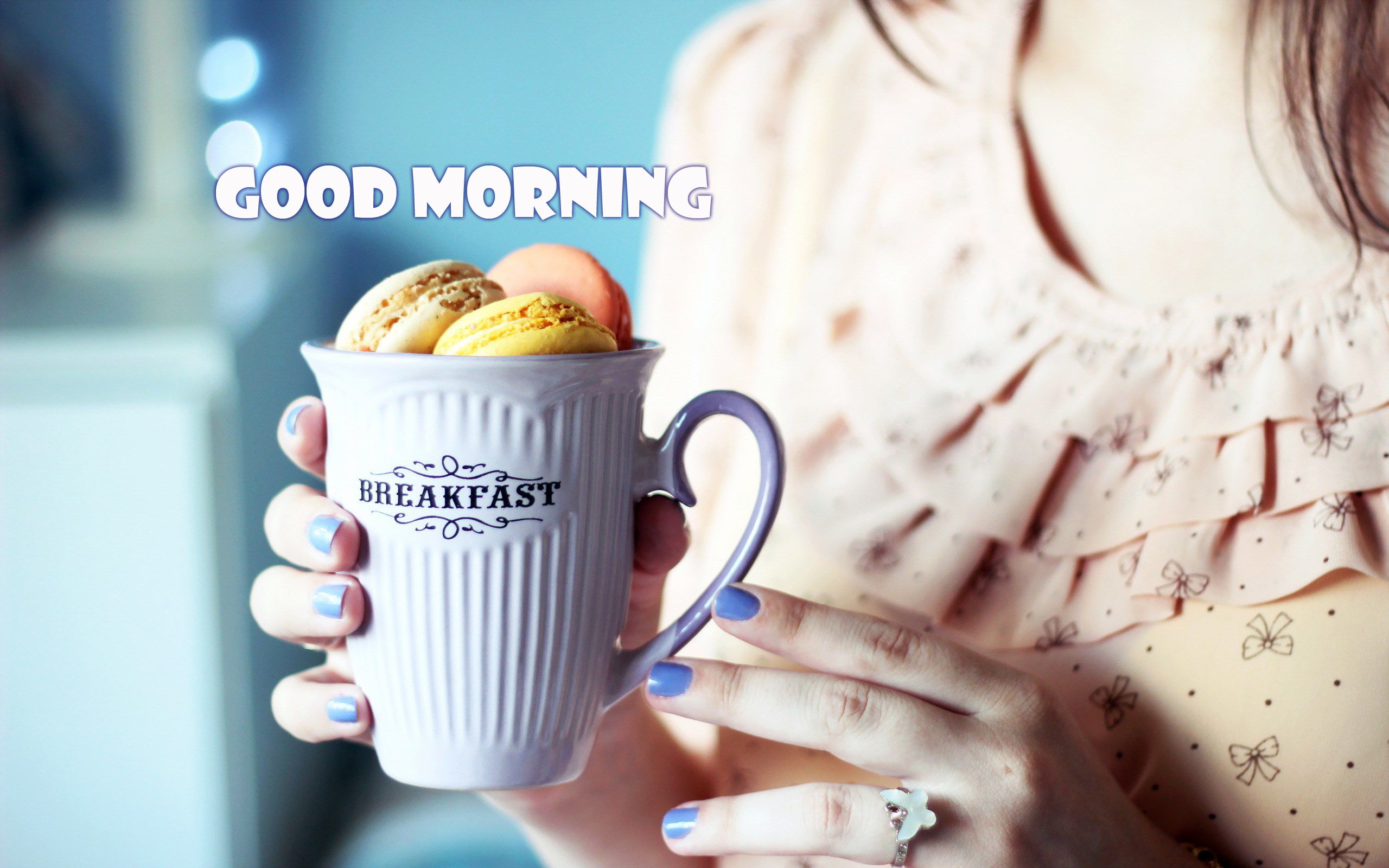 Good Morning Image For Facebook Girls - HD Wallpaper 