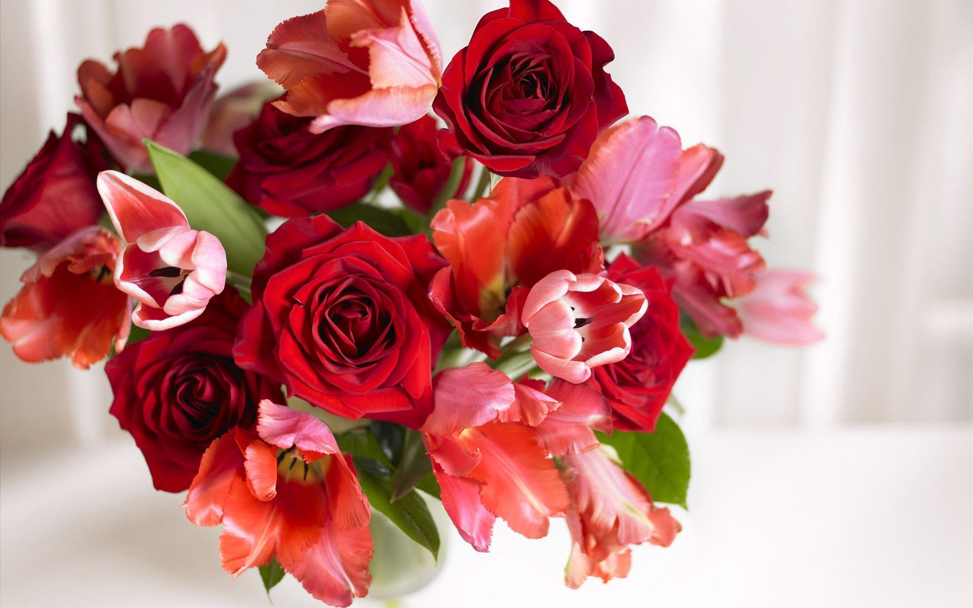 558983753, A Bouquet Of Red Roses - Beautiful Red Rose Flowers - HD Wallpaper 
