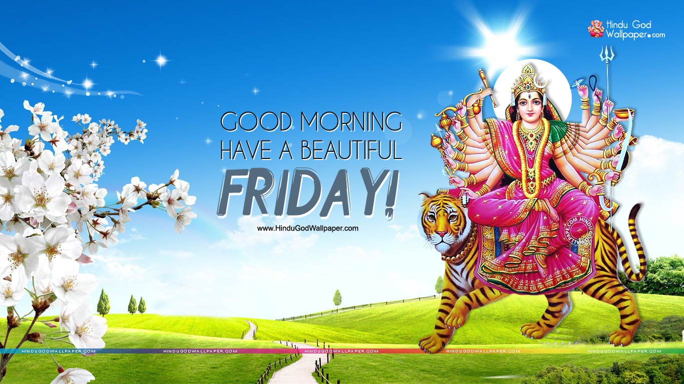 Good Morning Friday Wallpaper - Hindu God For Friday - HD Wallpaper 