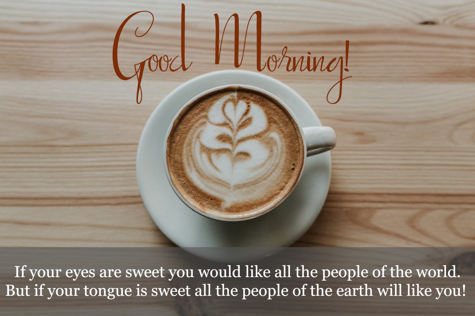 Good Morning Coffee Wallpaper - Cute Latte - HD Wallpaper 
