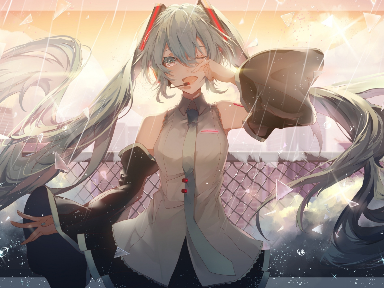 Cute, Android, Hatsune Miku, Art, Wallpaper - HD Wallpaper 