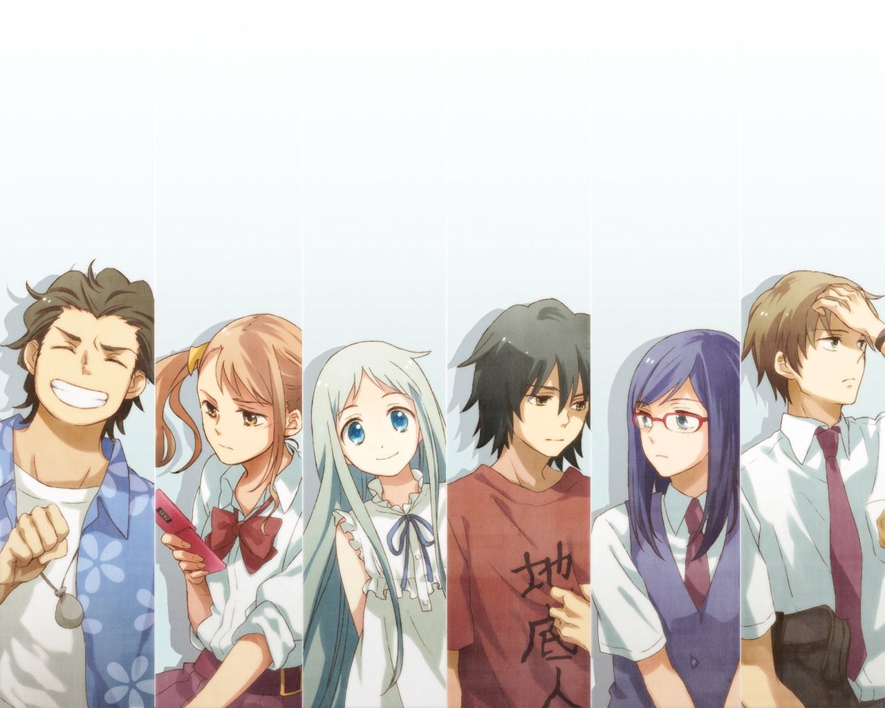 Anohana Anime - HD Wallpaper 