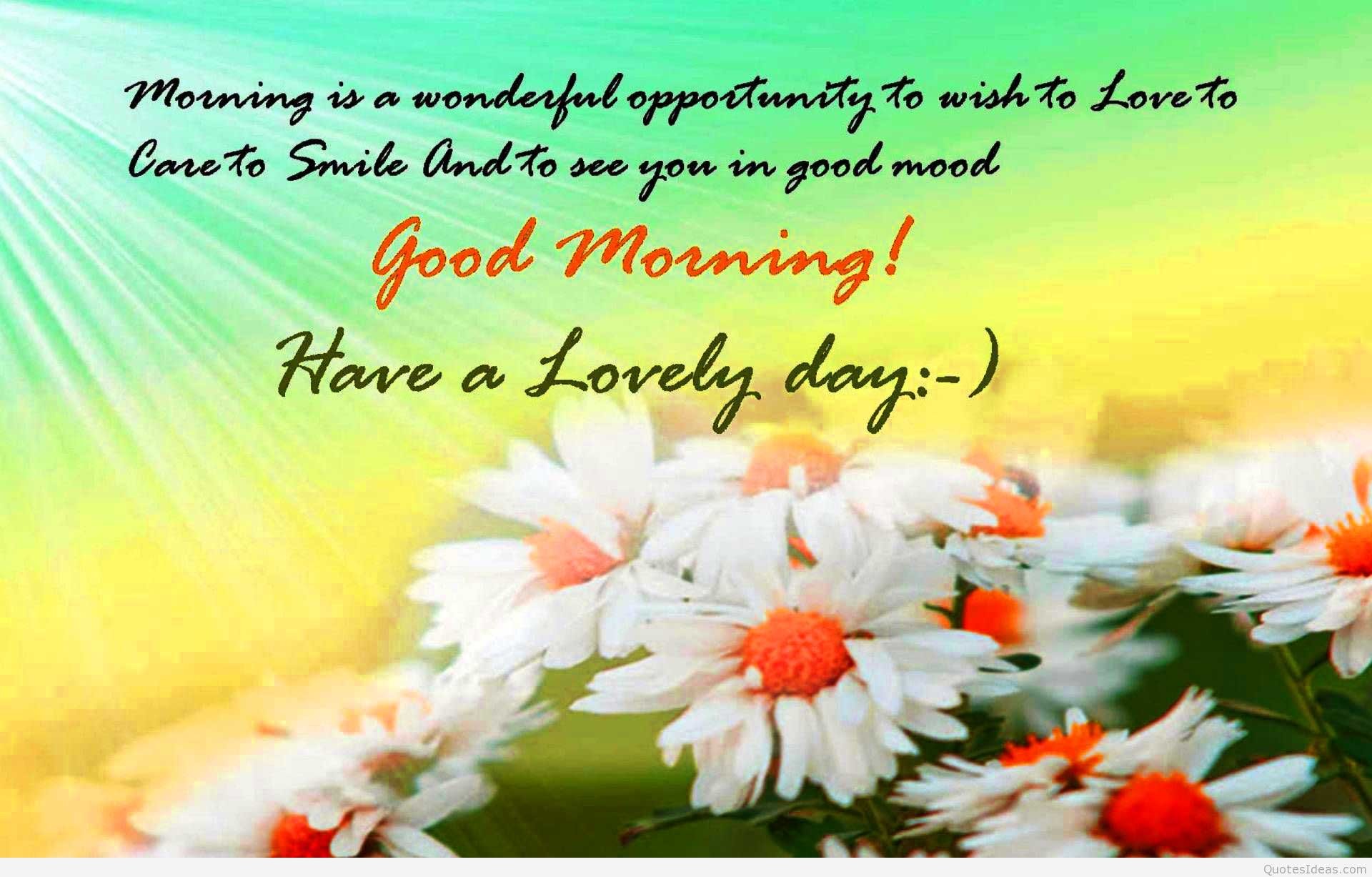 Good Morning Quotes Wallpaper 
 Data Src Most Popular - HD Wallpaper 
