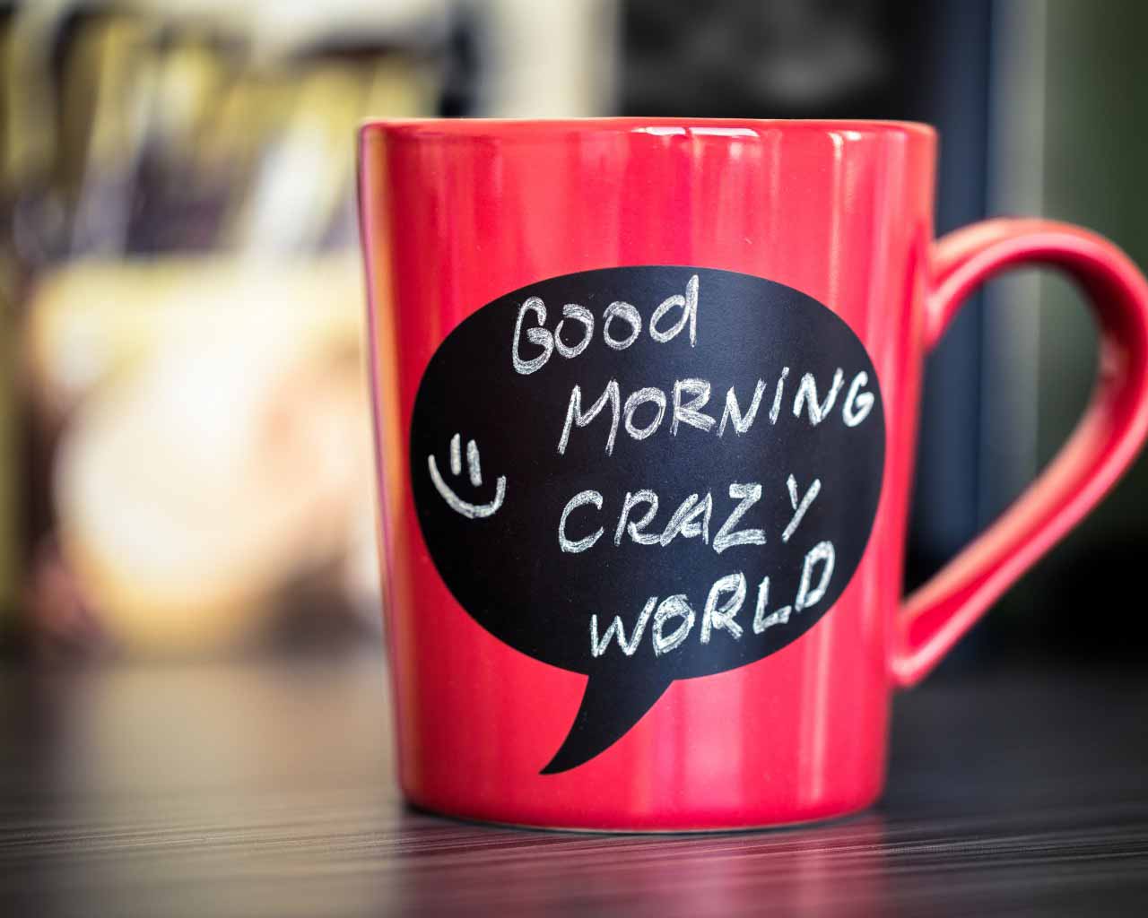 Wish Good Morning Coffee Cup Or Mug Hd Wallpapers - Good Morning Coffee Mug Red - HD Wallpaper 