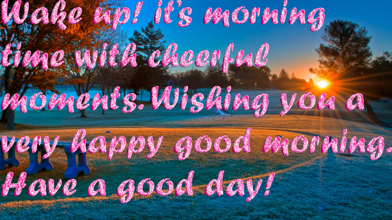 Wake Up Morning Wishes - HD Wallpaper 