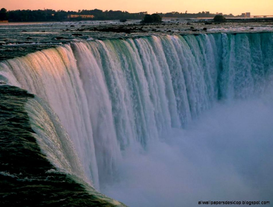 Niagara Falls Hd Wallpaper Free Download 1080p Widescreen - Waterfall - HD Wallpaper 