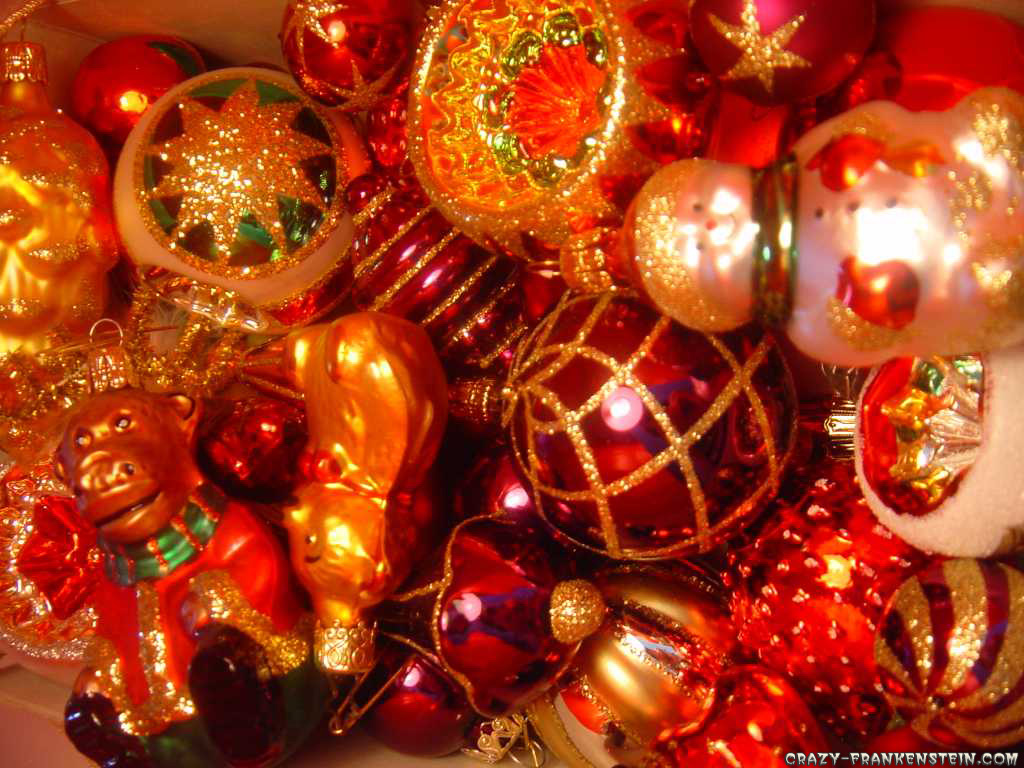 Warm Christmas Decorations - HD Wallpaper 