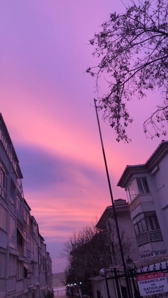 Sky, Aesthetic, And Pink Image - Aesthetic Wallpaper Purple Pink - HD Wallpaper 
