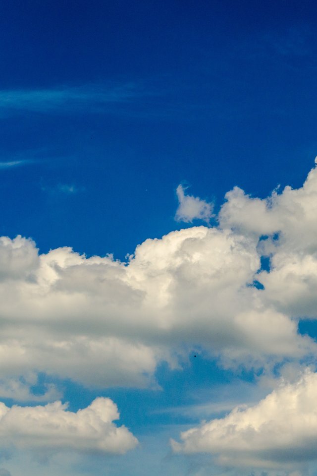 Clouds, Sky, Blue, White, Background, Nature - Sky Blue Wallpaper For Iphone - HD Wallpaper 