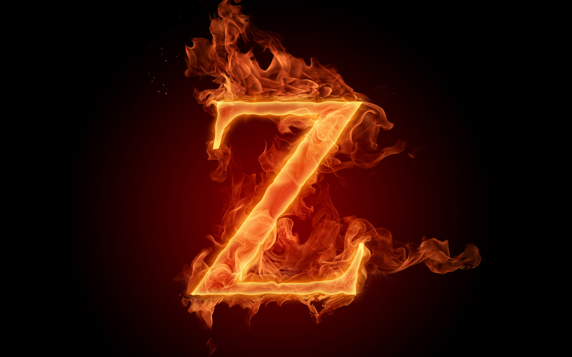 Wallpaper Z, Letter, Flame, Letter, Fire Alphabet 
 - Z Wallpaper Download - HD Wallpaper 