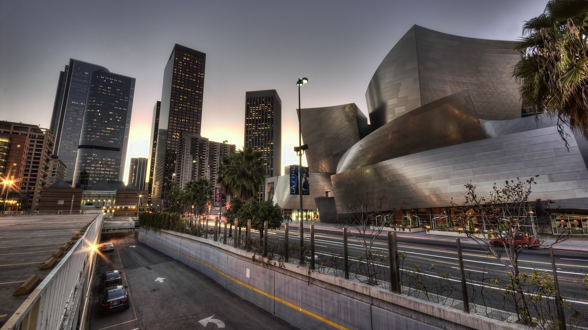 Wallpaper Walt Disney Concert Hall, Los Angeles, California, - Los Angeles Wallpaper 1080p Usa - HD Wallpaper 