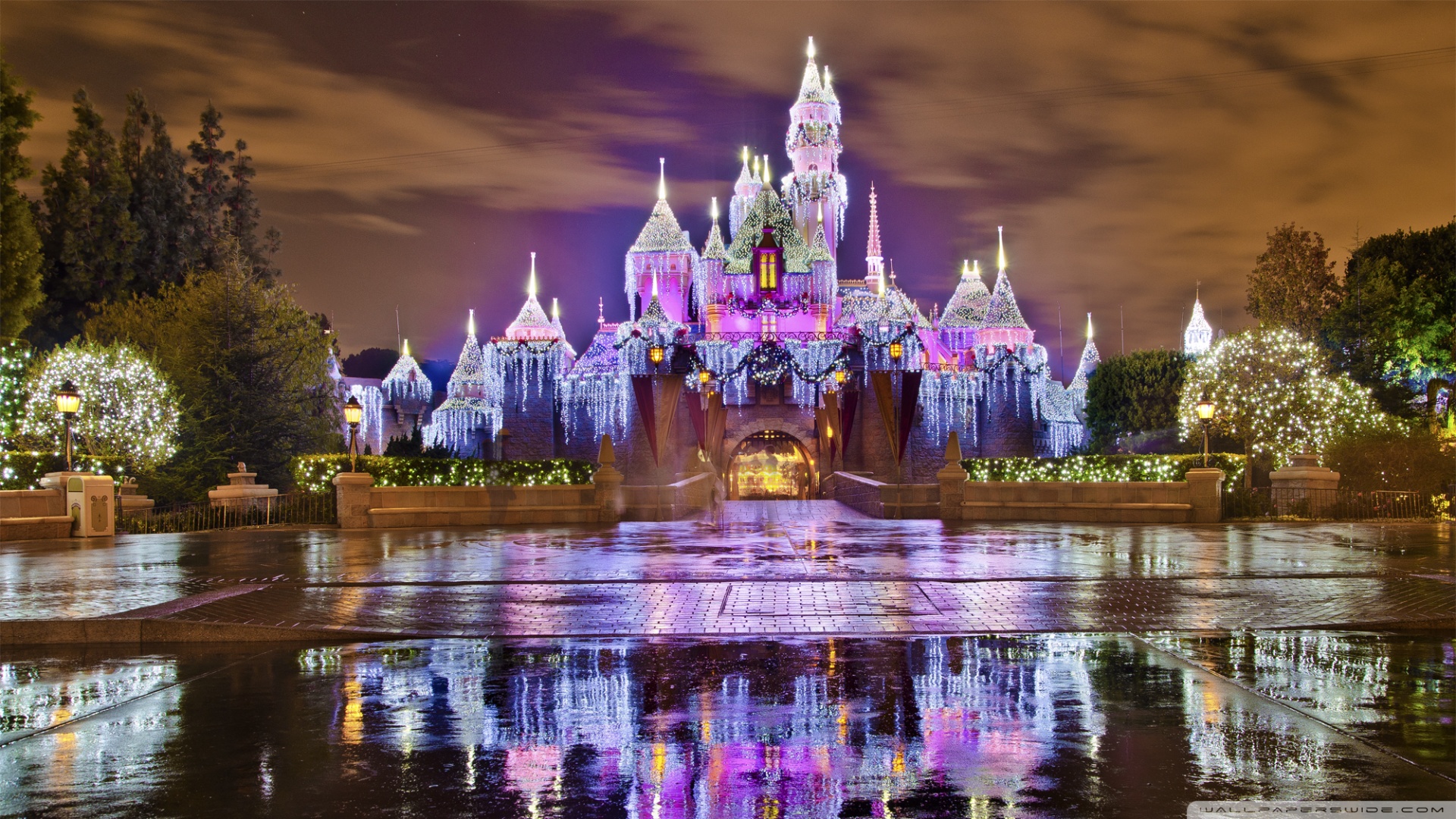 #c9hsw9d Disneyland Hd Wallpaper Px - Disneyland Christmas Wallpaper Hd - HD Wallpaper 
