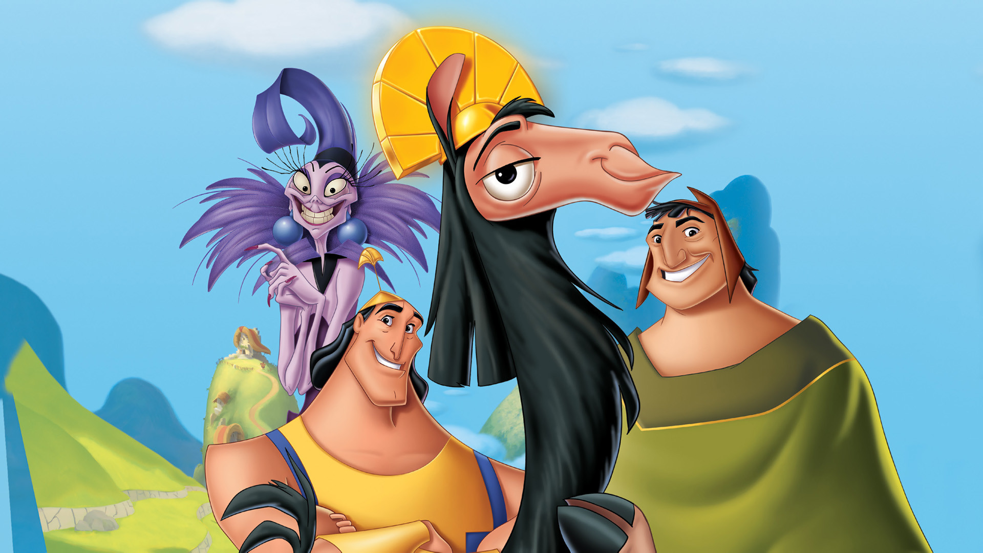 Emperor's New Groove Cast - HD Wallpaper 