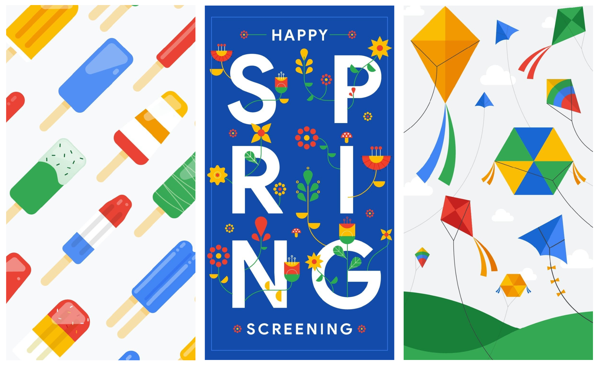 Google Spring 2018 - HD Wallpaper 