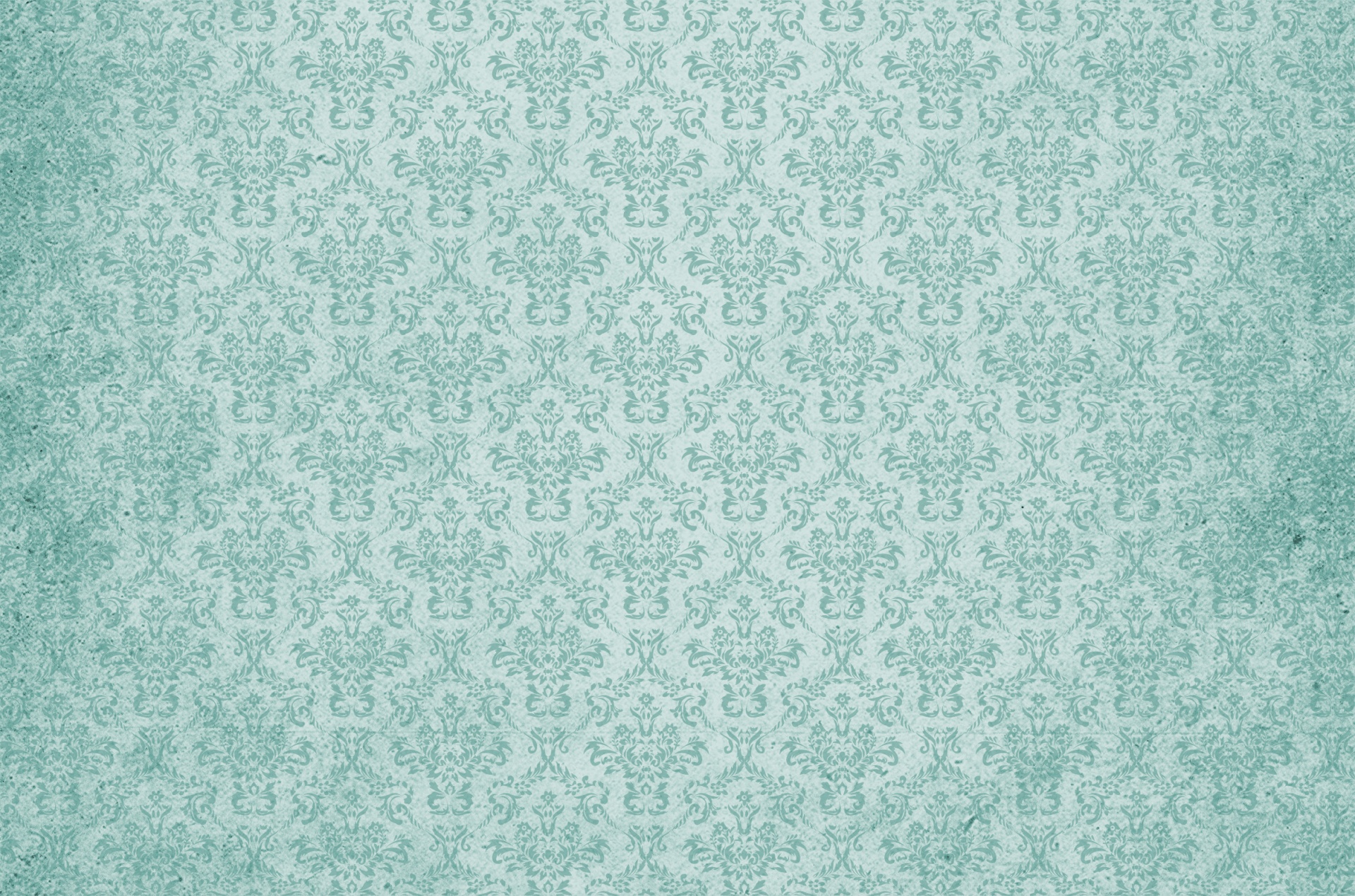 Damask Background Wallpaper Free Photo - Vintage Background Teal Green - HD Wallpaper 