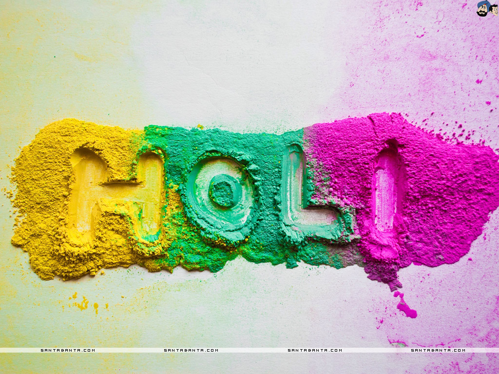 Holi - Unique Pic For Holi - HD Wallpaper 