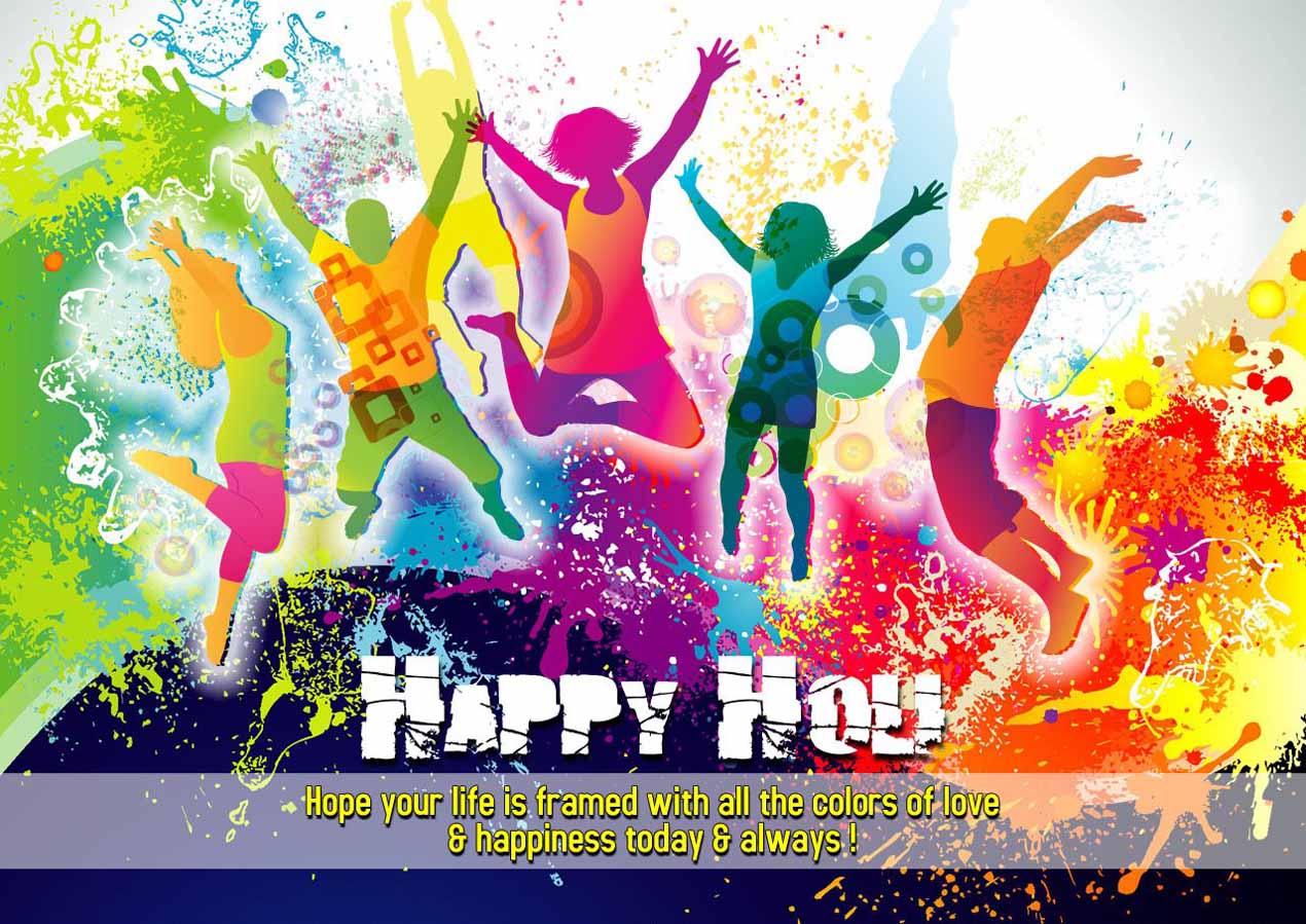 Latest Holi With Quotes Free High Definition Wallpapers - 4 Pics 1 Word 1990 - HD Wallpaper 