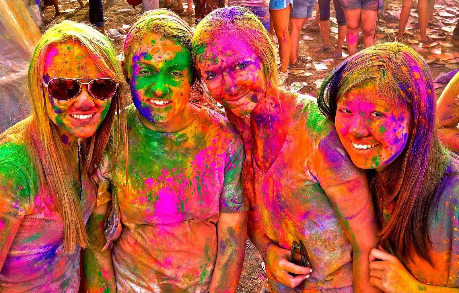 Top Places In India For Holi Celebration - Holi Festival India 2020 - HD Wallpaper 